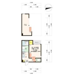 アニュー中村区役所駅前の物件間取画像